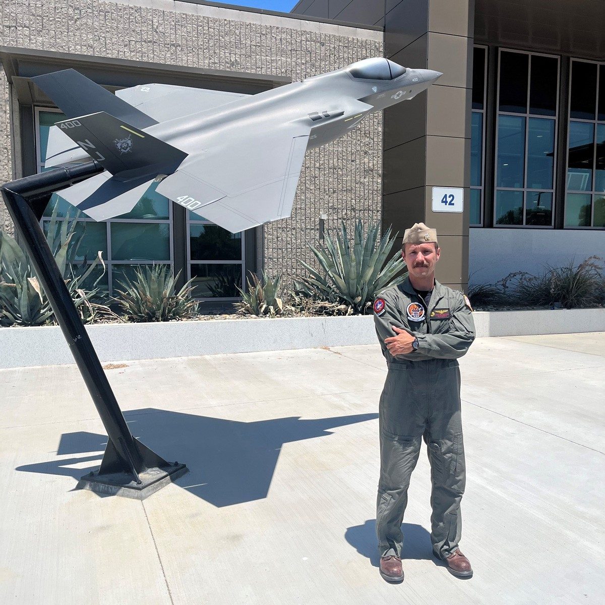 In June, LT Austin “Brawndo” Haynie graduated the F-35 training program at NAS Lemoore, making him the 3,000th F-35 pilot to do so.